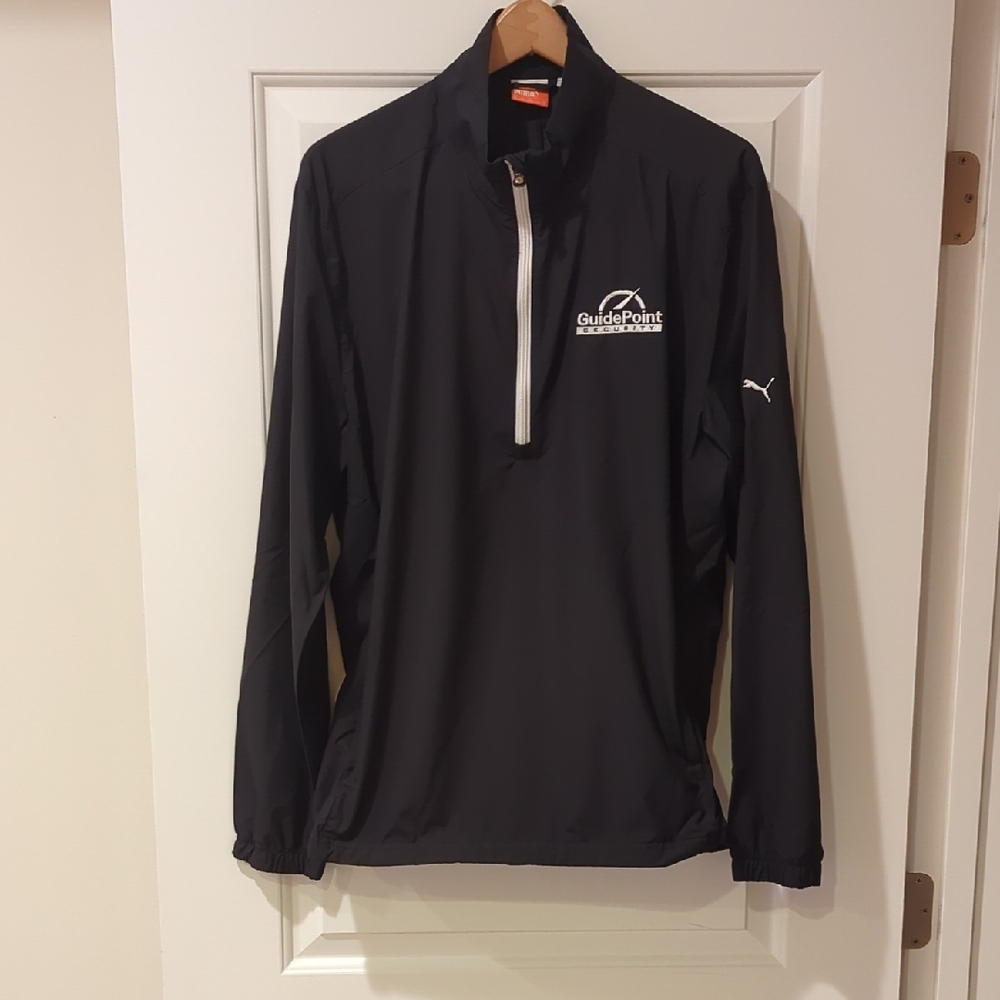 Puma Black Windbreaker for Men